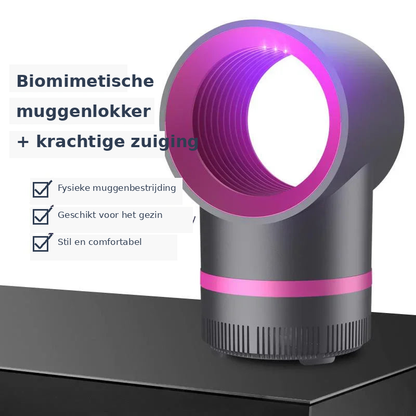 Draagbare USB Muggenlamp – Stille Insectenval voor Binnengebruik