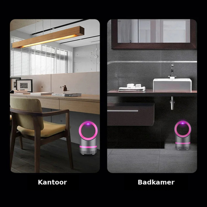 Draagbare USB Muggenlamp – Stille Insectenval voor Binnengebruik
