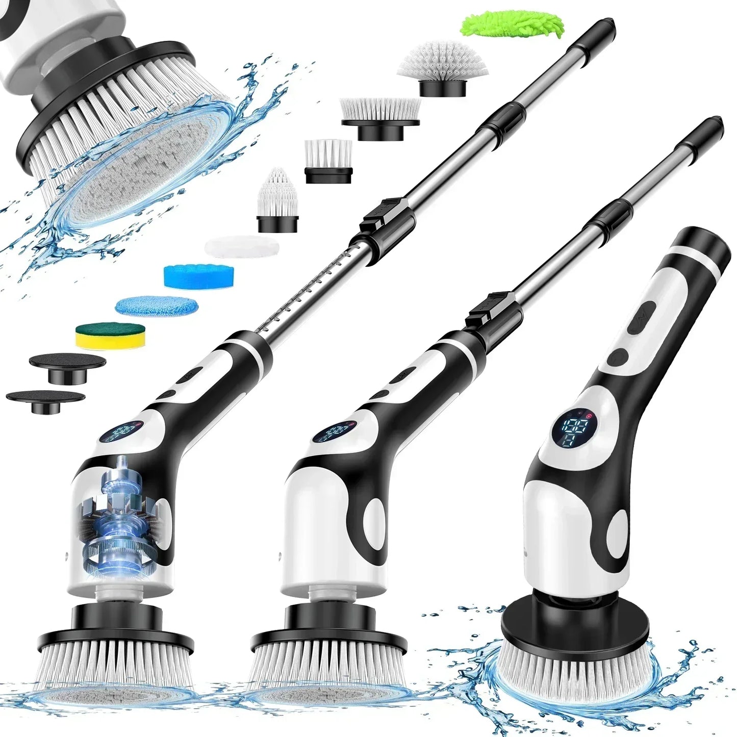 ScrubMate™ 11-in-1 Elektrische Schoonmaakborstel